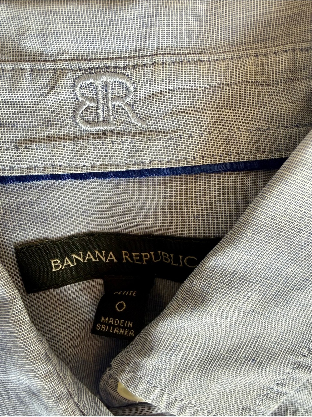 Banana Republic Petite Button-Down Shirt Bundle (PXS, 0P, 00P) - Picture 9 of 16